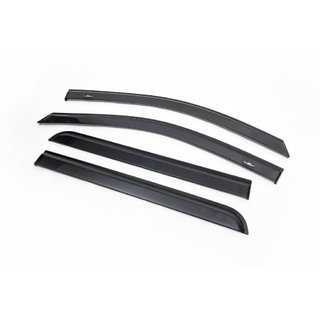 Window Deflectors (4 pcs, HIC) Nissan Navara/NP300 2016- photo 1