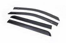 Nissan Navara/NP300 2016- Window Deflectors (4 pcs, HIC) photo 1