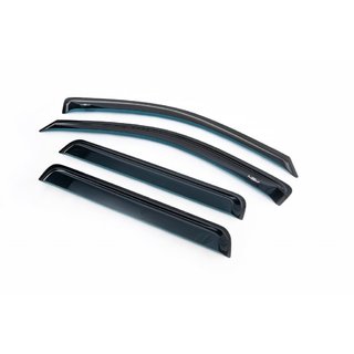 Window Deflectors (4 pcs, HIC) Jeep Grand Cherokee WK 2004-2010 photo 1