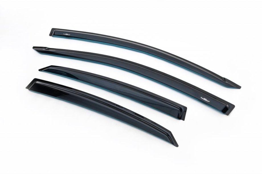 Hyundai Accent 2017-2023 Window Deflectors (4 pcs, HIC) Image