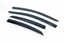 Hyundai Accent 2017-2023 Window Deflectors (4 pcs, HIC) photo 1