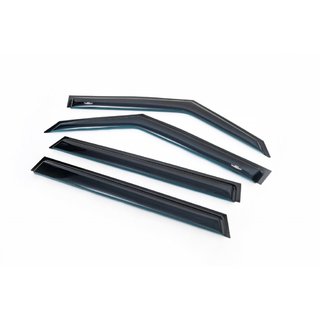Window Deflectors (4 pcs, HIC) Kia Soul II 2013-2018 photo 1
