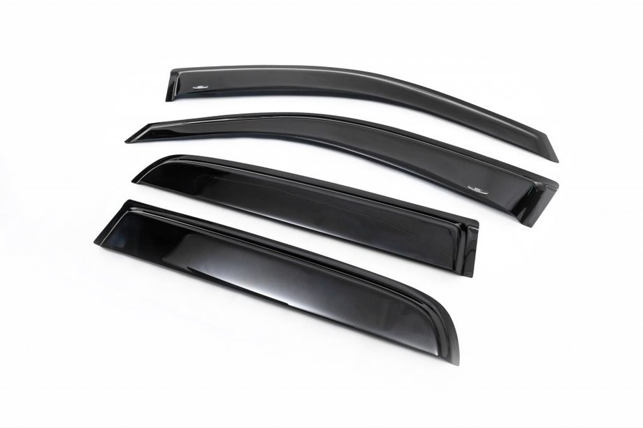 Toyota Hilux 2006-2015 Window Deflectors (4 pcs, HIC) Photo 8