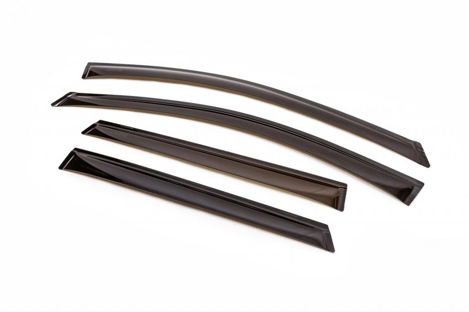 Ford Focus II 2005-2008 Window Deflectors WG (4 pcs, ANV) Image