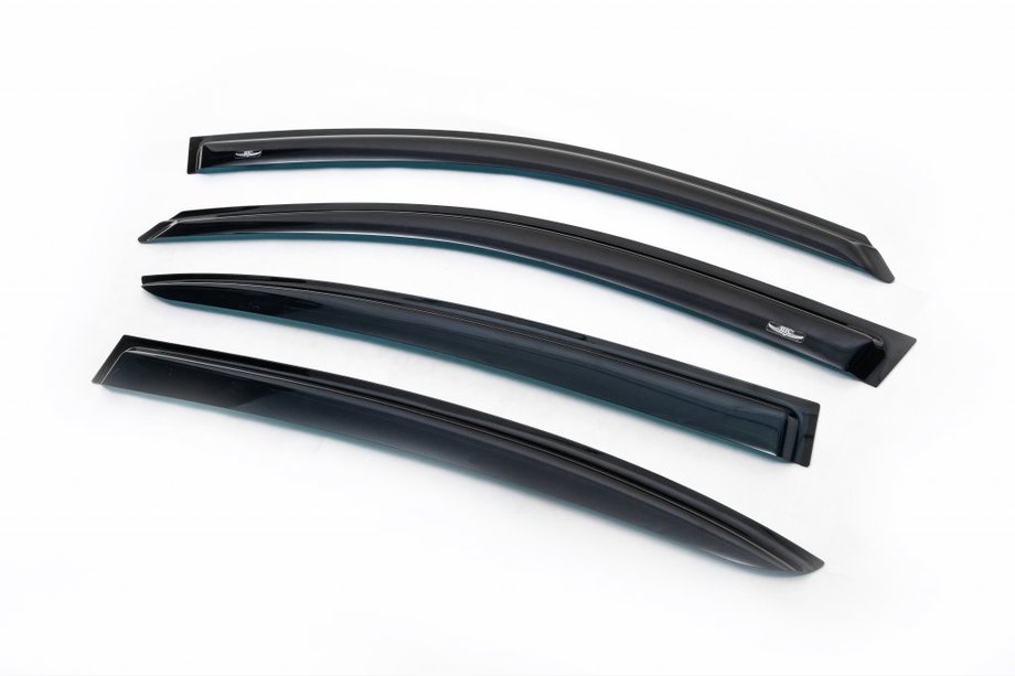 Skoda Superb 2001-2009 Window Deflectors (4 pcs, HIC) Photo 1