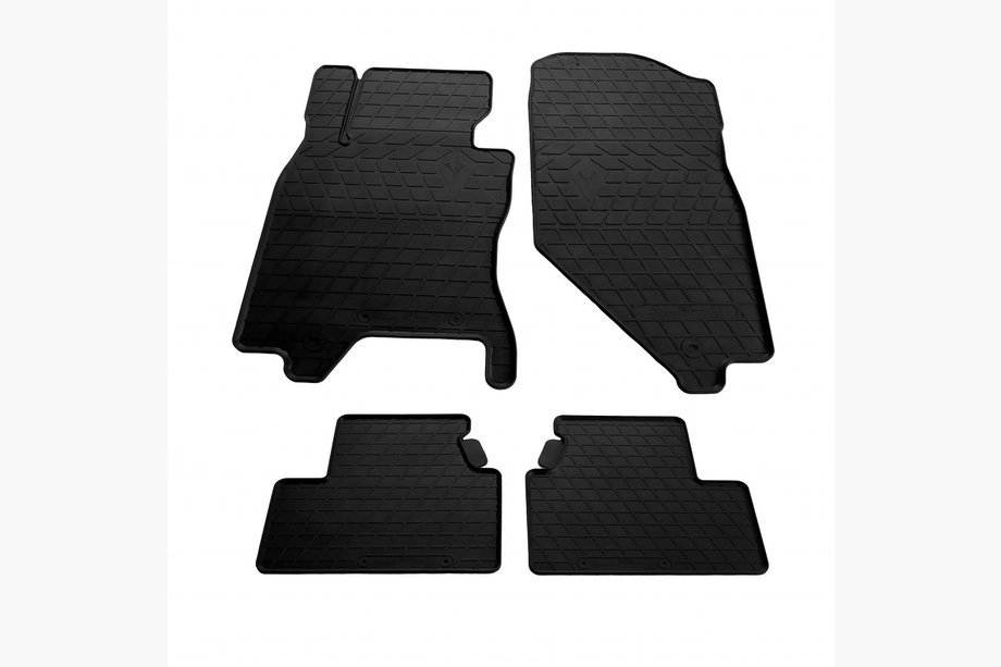 Infiniti G25/G35/37 (V36/CV36) 2006-2015 Rubber Floor Mats (SD, 4 pcs, Stingray Premium) Image