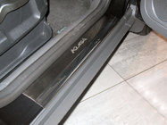 Ford Kuga 2008-2013 Door Sill Covers Nataniko (4 pcs, Stainless Steel) Premium - 3M Tape, 0.8mm photo 1