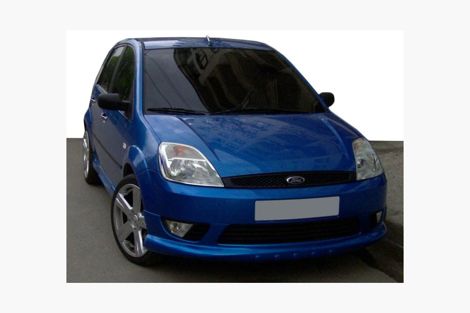 Ford Fiesta 2002-2008 Front bumper 2002-2005 (cover, primed) Photo 1