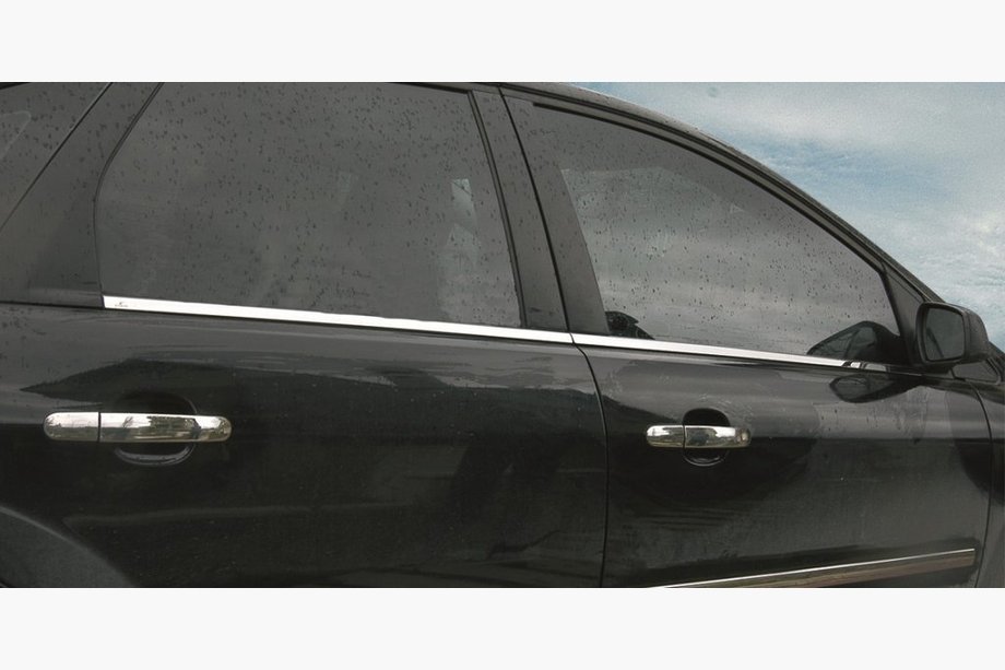 Ford C-Max 2004-2010 Exterior window trim stainless steel (4 pcs) Image