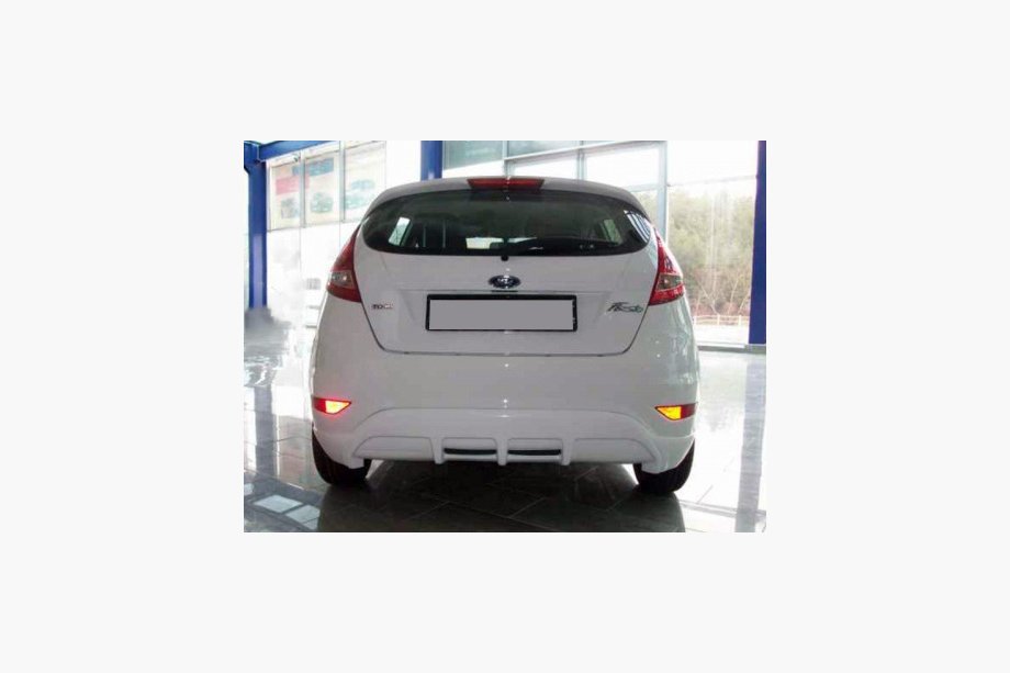 Ford Fiesta 2008-2017 Rear bumper cover Meliset (primed for painting) Image