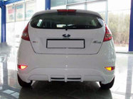 Ford Fiesta 2008-2017 Rear bumper cover Meliset (primed for painting) photo 1