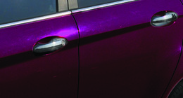 Ford Fiesta 2008-2017 Chrome Door Handle Covers (4 pcs, Stainless Steel) OmsaLine - Italian Stainless Steel photo 3