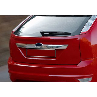 Trunk lid trim (HB, stainless steel)