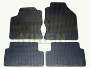 Ford Focus II 2005-2008 Rubber Floor Mats (4 pcs, Doma) photo 2