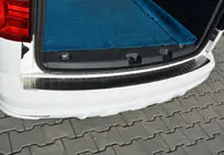 Volkswagen Caddy 2015-2020 Rear Bumper Protector OmsaLine Stainless Steel photo 1