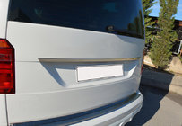 Volkswagen Caddy 2015-2020 Chrome trim above license plate (1-door, stainless steel) photo 2