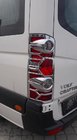 Volkswagen Crafter 2006-2016 Chrome Tail Light Covers (2 pcs, plastic) photo 2