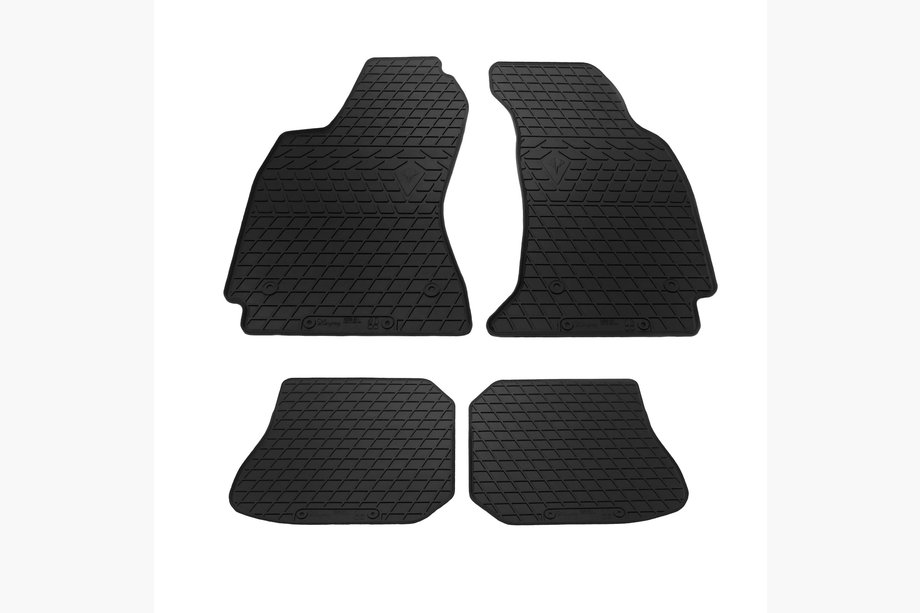 Audi A4 B5 1994–2001 Rubber floor mats with edge (4 pcs, Stingray) Image