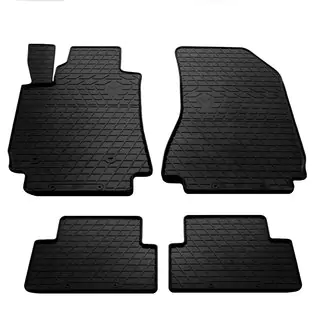 Rubber floor mats Stingray black (4 pcs)