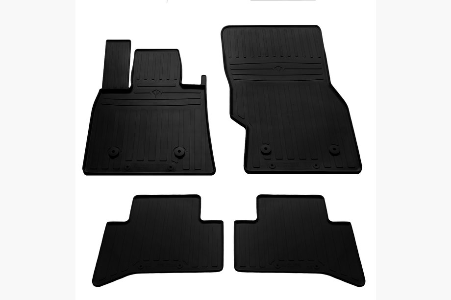 Alfa Romeo Stelvio 2016- Rubber floor mats Stingray black (4 pcs) Image