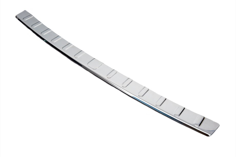 Kia Venga 2010-2019 Rear Bumper Protector Carmos Stainless Steel Image
