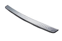 Hyundai H300, H1, Starex 2008-2020 Rear bumper protector with edge Carmos (stainless steel) photo 1