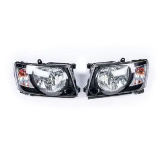 Front Headlights Safari Black (2004-2008, 2pcs)
