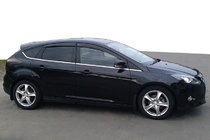 Ford Focus III 2011-2017 Window Deflectors (4 pcs, Cobra) photo 1