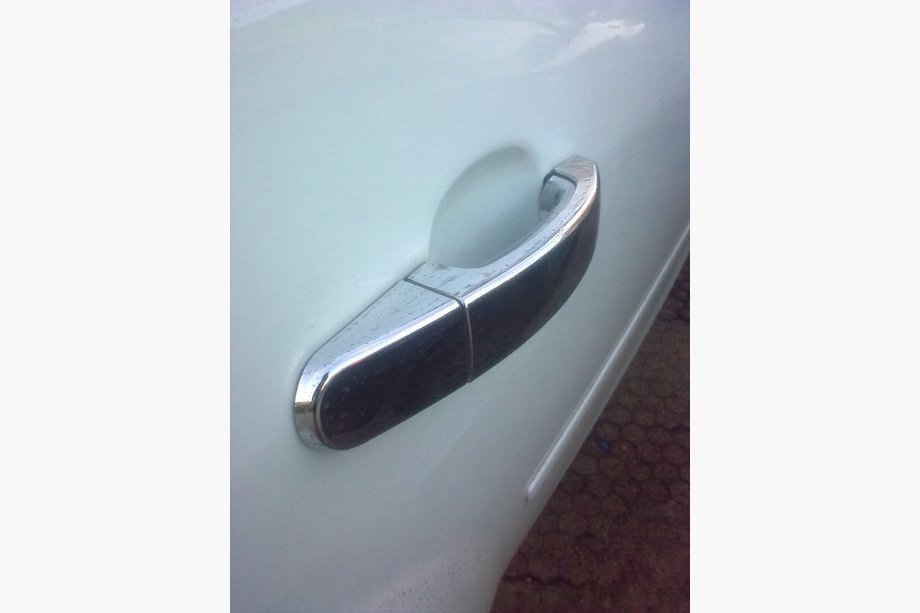 Ford Focus II 2005-2008 Chrome Door Handle Covers (4 pcs, Stainless Steel) OmsaLine - Italian Stainless Steel Photo 2