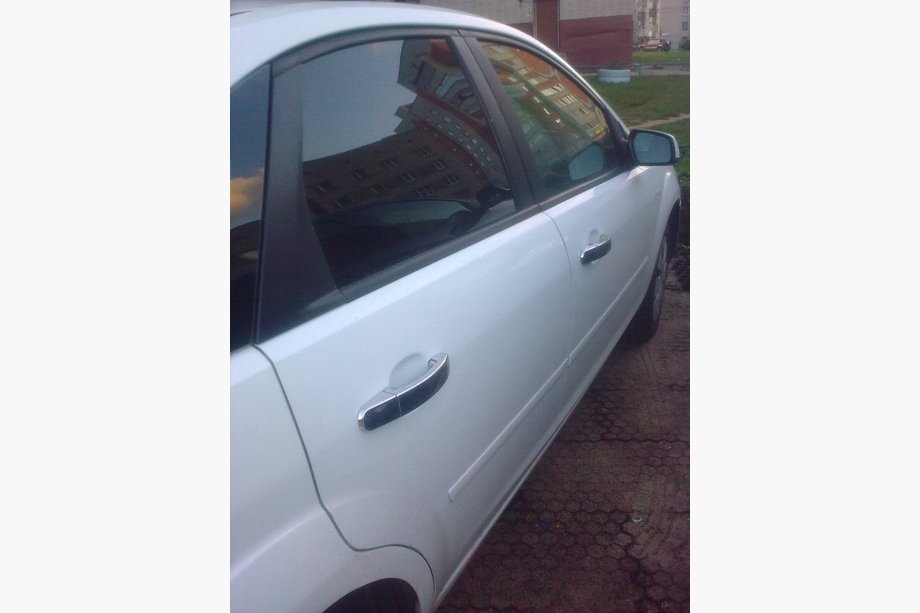 Ford Focus II 2005-2008 Chrome Door Handle Covers (4 pcs, Stainless Steel) OmsaLine - Italian Stainless Steel Photo 3