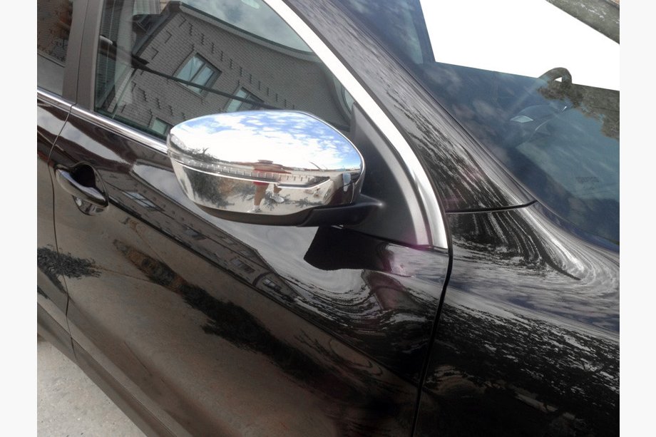 Nissan Qashqai 2014-2021 Chrome Mirror Covers (2 pcs, plastic) Image