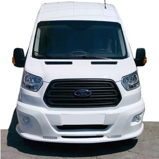 Front bumper lip LED (2014-2019, primed for painting) photo 1