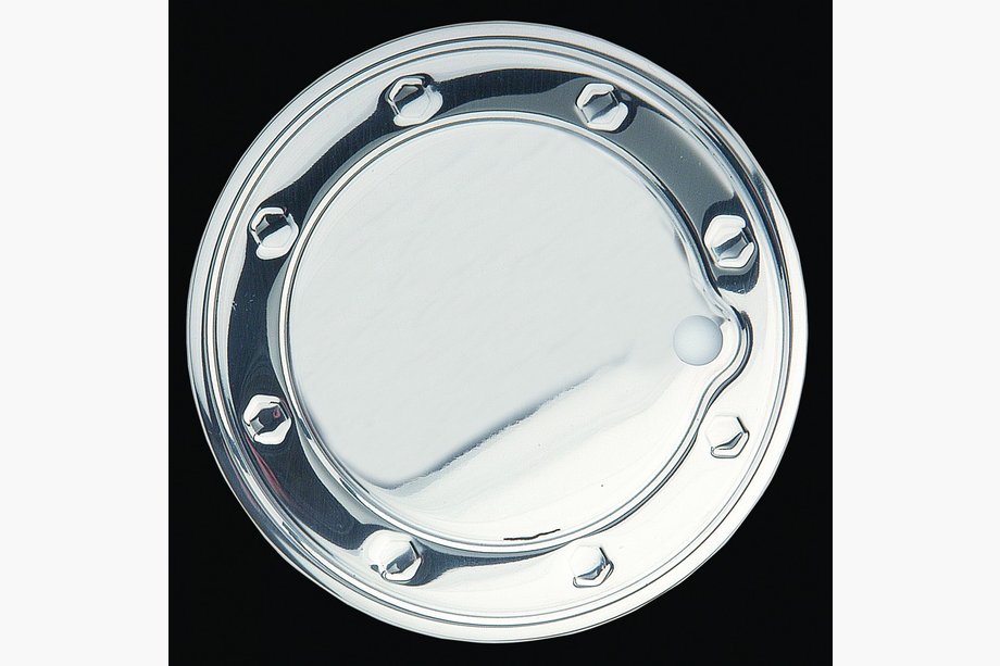 Lada Granta 2011- Chrome Fuel Tank Cap Cover (Stainless Steel) Image