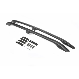 Black Roof Rails Turkish Design (2 pcs) Mitsubishi Pajero Wagon III 1999-2006 photo 1