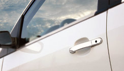 Ford Fusion 2002-2012 Chrome Door Handle Covers (4 pcs, Stainless Steel) OmsaLine - Italian Stainless Steel photo 1