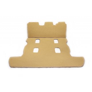 Trunk mat 2 pcs (EVA, 7 seats, beige) Lexus LX570/450d 2008-2022 photo 1