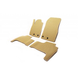 EVA Floor Mats Polyurethane (2012-2021, beige) Lexus LX570/450d 2008-2022 photo 1