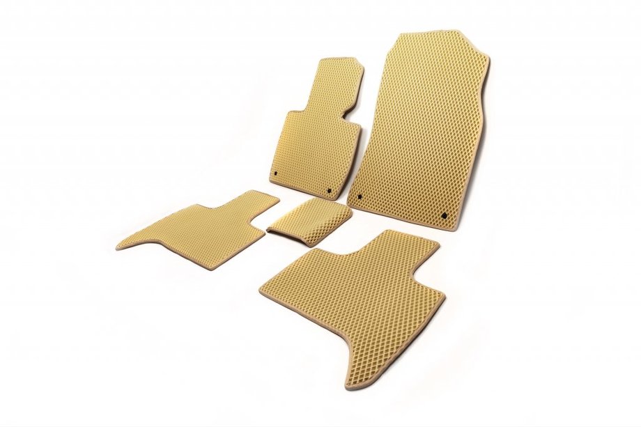 BMW X5 E53 1999–2006 EVA Floor Mats (Beige) Image