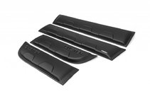 Renault Duster 2008–2017 Smooth Door Moldings (4 pcs, Plastic) EuroCap - Turkey photo 1