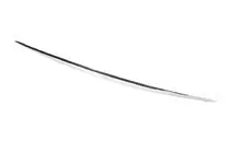 Renault Clio V 2019- Front bumper protector trim (1 pc, stainless steel) photo 2