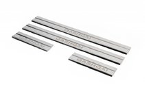 Nissan Qashqai 2010-2014 Door Sill Protectors Carmos V1 Stainless Steel Set of 4 photo 5