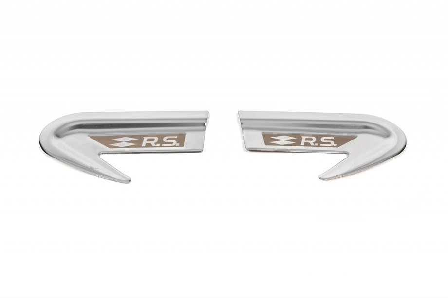 Renault Clio V 2019- Fender Trim RS (Carmos, 2 pcs, Stainless Steel) Photo 1