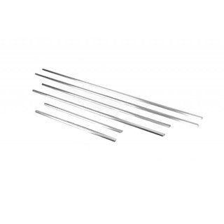 Lower window trims stainless steel (6 pcs) photo 2