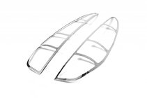 Mercedes Vito W639 2004-2014 Chrome Tail Light Covers (2 pcs, Stainless Steel) photo 2