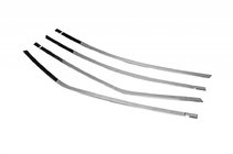 Toyota Corolla 2013-2019 Upper Door Trim Stainless Steel (4 pcs) photo 2