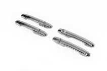 Kia Ceed 2007-2012 Chrome Door Handle Covers (4 pcs, Stainless Steel) OmsaLine - Italian Stainless Steel photo 3