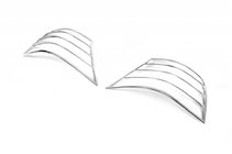 Volkswagen Golf 4 1997-2006 Chrome Tail Light Covers (2 pcs, plastic) photo 4