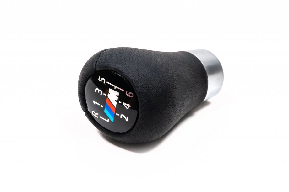 BMW 5 Series E60/E61 2003-2010 Gear Shift Knob (gray, OEM) Image