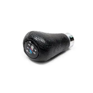 Gear Shift Knob OEM (Leatherette, Black Crocodile)