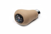 BMW 3 Series E36 1990-2000 Gear Shift Knob OEM (leatherette, beige smooth) photo 1